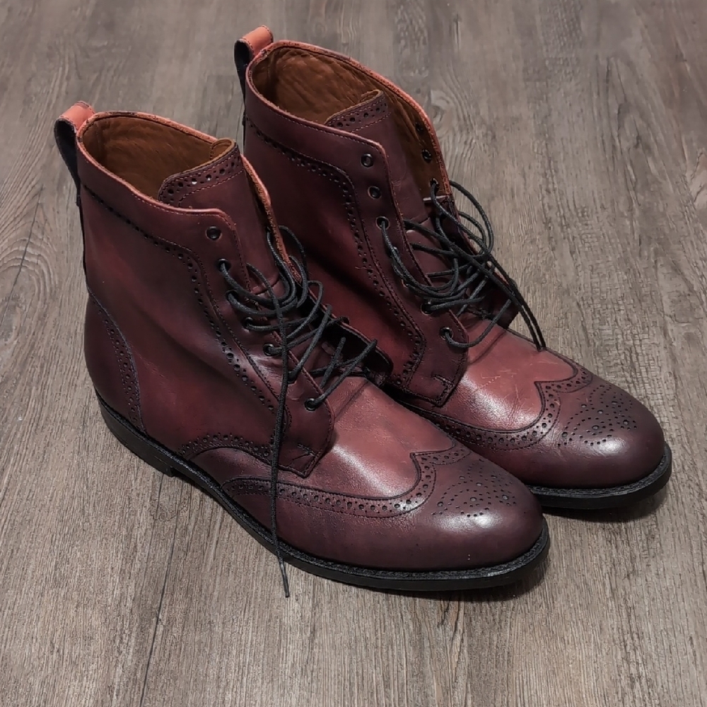 Allen Edmonds Dalton Wingtip Dress Boots